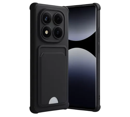 Xiaomi Redmi Note 14 Pro 4G Kelvin Kartvizitli Silikon - Siyah