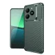 Realme C61 Kılıf Auto Focus Karbon Kapak - Koyu Yeşil