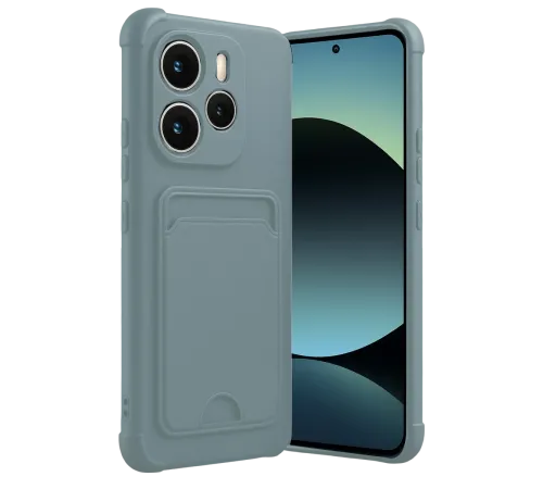 Xiaomi Redmi Note 14 4G Kelvin Kartvizitli Silikon - Açık Yeşil