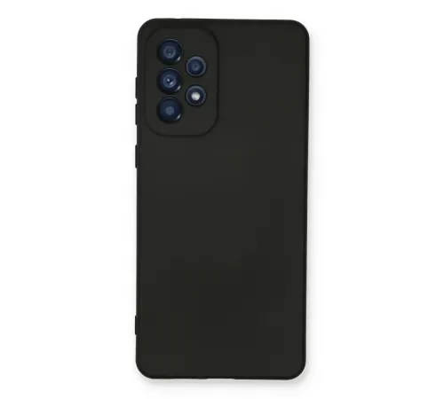 Samsung Galaxy A33 5G Kılıf Nano içi Kadife Silikon - Siyah