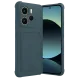 Xiaomi Redmi Note 14 4G Kelvin Kartvizitli Silikon - Koyu Yeşil