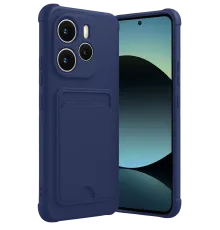 Xiaomi Redmi Note 14 4G Kelvin Kartvizitli Silikon - Lacivert