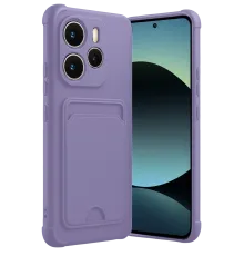 Xiaomi Redmi Note 14 4G Kelvin Kartvizitli Silikon - Lila