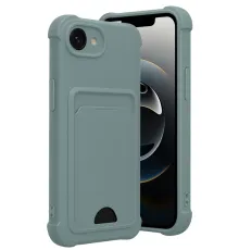 Apple iPhone 16E Kelvin Kartvizitli Silikon - Açık Yeşil