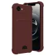 Apple iPhone 16E Kelvin Kartvizitli Silikon - Bordo