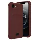 Apple iPhone 16E Kelvin Kartvizitli Silikon - Bordo