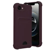 Apple iPhone 16E Kelvin Kartvizitli Silikon - Derin Mor