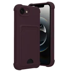 Apple iPhone 16E Kelvin Kartvizitli Silikon - Derin Mor