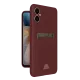 Samsung Galaxy A05 Kelvin Kartvizitli Silikon - Bordo