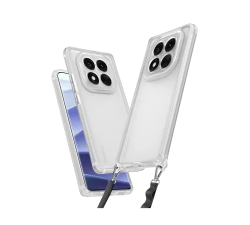 Xiaomi Redmi Note 14 Pro 4G Kılıf Penta Silikon Kılıf - Şeffaf