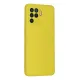 Reno 5 Lite Kılıf Nano içi Kadife Silikon - Sarı