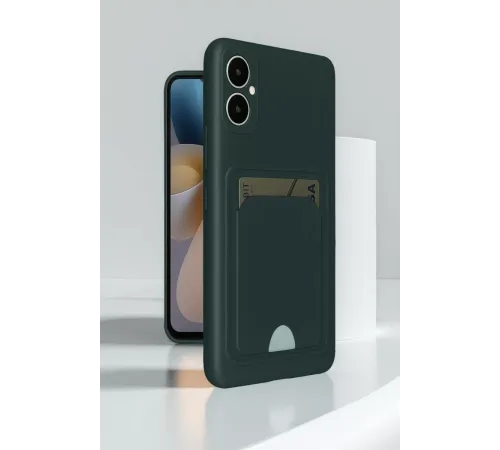 Samsung Galaxy A05 Kelvin Kartvizitli Silikon - Lila