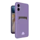 Samsung Galaxy A05 Kelvin Kartvizitli Silikon - Lila
