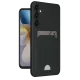 Samsung Galaxy M15 Kelvin Kartvizitli Silikon - Siyah