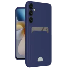 Samsung Galaxy S24 Plus Kelvin Kartvizitli Silikon - Lacivert