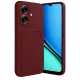 Realme Note 60 Kelvin Kartvizitli Silikon - Bordo