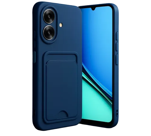 Realme Note 60 Kelvin Kartvizitli Silikon - Lacivert