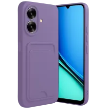 Realme Note 60 Kelvin Kartvizitli Silikon - Lila