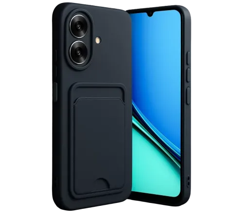 Realme Note 60 Kelvin Kartvizitli Silikon - Siyah