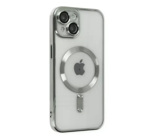 Apple iPhone 14 Kılıf Kross Magneticsafe Kapak - Gümüş