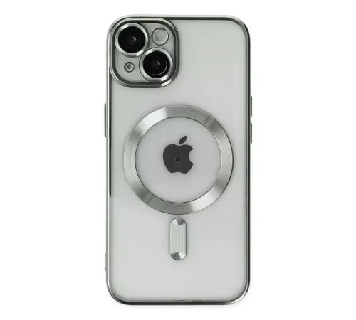 Apple iPhone 14 Kılıf Kross Magneticsafe Kapak - Gümüş