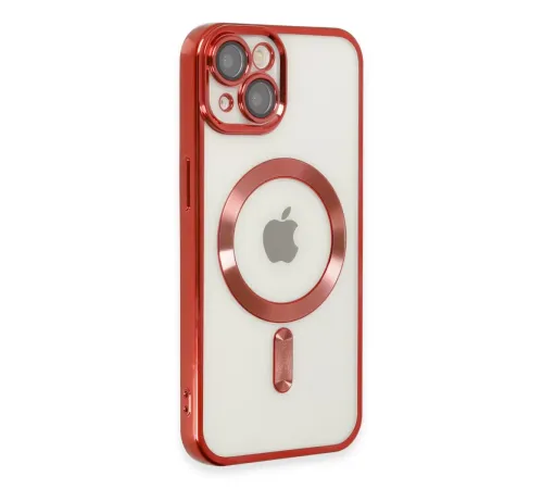 Apple iPhone 14 Kılıf Kross Magneticsafe Kapak - Kırmızı