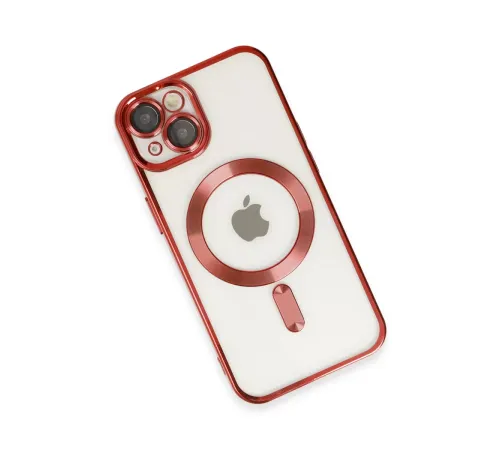 Apple iPhone 14 Kılıf Kross Magneticsafe Kapak - Kırmızı