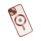 Apple iPhone 14 Kılıf Kross Magneticsafe Kapak - Kırmızı
