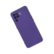Reno 5 Lite Kılıf Nano içi Kadife Silikon - Mor