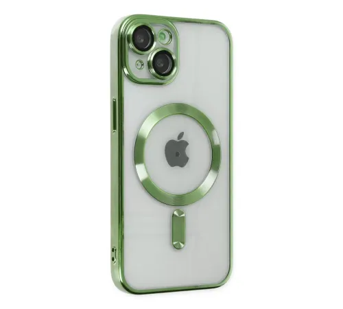 Apple iPhone 14 Kılıf Kross Magneticsafe Kapak - Koyu Yeşil