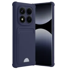 Xiaomi Redmi Note 14 Pro Plus Kelvin Kartvizitli Silikon - Lacivert