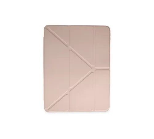 Apple iPad Pro 11 (2024) Kılıf Kalemlikli Mars Tablet Kılıfı - Rose Gold