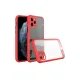 Apple iPhone 11 Pro Kılıf Miami Şeffaf Silikon - Kırmızı