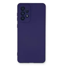 Samsung Galaxy A53 5G Kılıf Nano içi Kadife Silikon - Mor