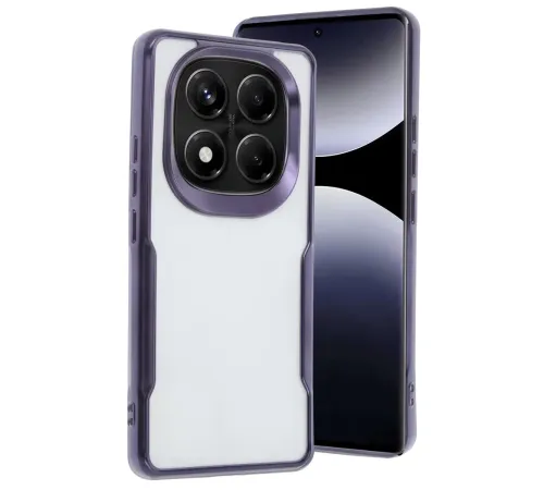 Xiaomi Redmi Note 14 Pro 4G Kılıf Boyi Silikon Kapak - Derin Mor