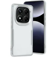Xiaomi Redmi Note 14 Pro 5G Kılıf Boyi Silikon Kapak - Gümüş
