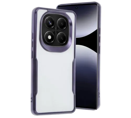 Xiaomi Redmi Note 14 Pro 5G Kılıf Boyi Silikon Kapak - Derin Mor