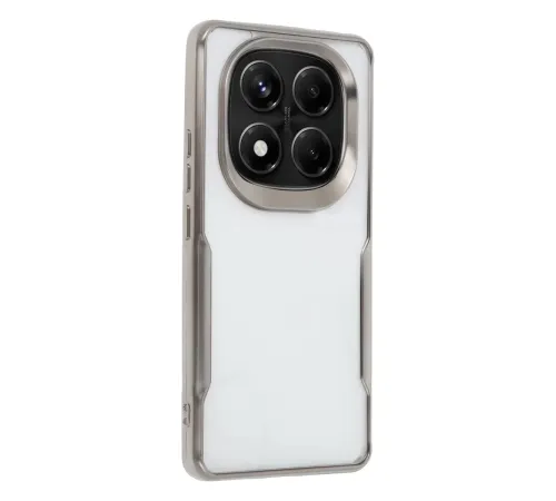 Xiaomi Redmi Note 14 Pro 5G Kılıf Boyi Silikon Kapak - Titan Gri
