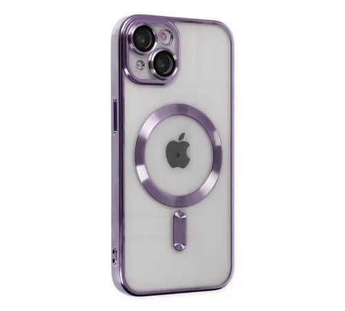 Apple iPhone 14 Kılıf Kross Magneticsafe Kapak - Mor