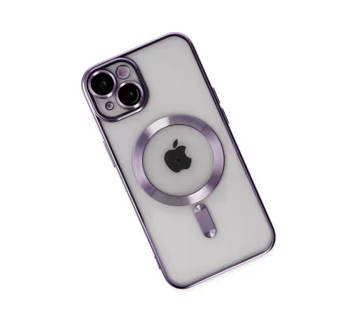 Apple iPhone 14 Kılıf Kross Magneticsafe Kapak - Mor