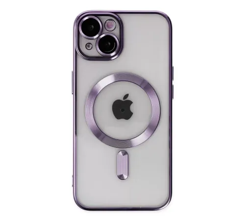 Apple iPhone 14 Kılıf Kross Magneticsafe Kapak - Mor