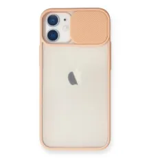 Apple iPhone 11 Kılıf Palm Buzlu Kamera Sürgülü Silikon - Pembe