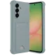 Samsung Galaxy A56 Kılıf Kelvin Kartvizitli Silikon - Açık Yeşil