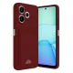 Xiaomi Redmi 13 4G Kılıf Kelvin Kartvizitli Silikon - Bordo