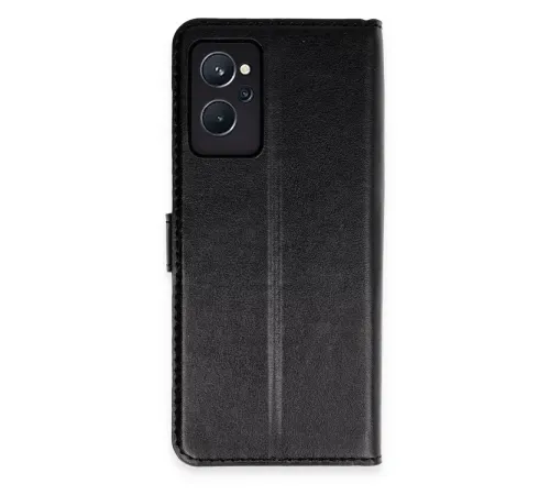 Realme 9i 4G Trend S Plus Kapaklı Kılıf - Siyah