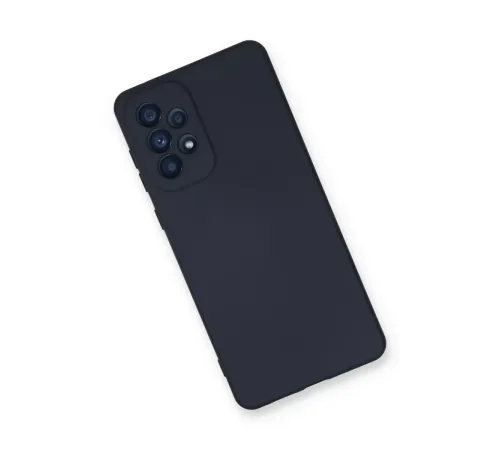 Samsung Galaxy A53 5G Kılıf Nano içi Kadife Silikon - Lacivert