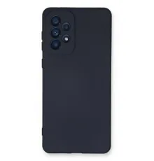 Samsung Galaxy A53 5G Kılıf Nano içi Kadife Silikon - Lacivert