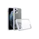 Apple iPhone 11 Pro Max Kılıf Miami Şeffaf Silikon - Lila