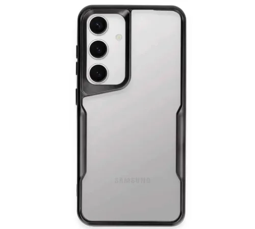 Samsung Galaxy S25 Kılıf Boyi Silikon Kapak - Siyah