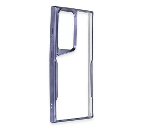 Samsung Galaxy S25 Ultra Kılıf Boyi Silikon Kapak - Lacivert